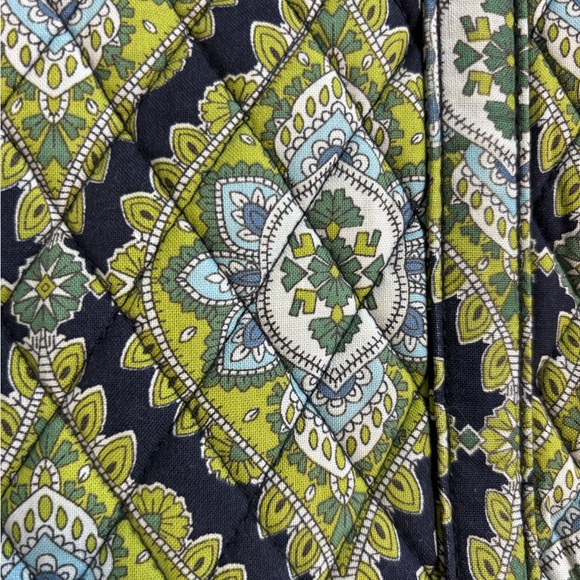 Vera Bradley womens Cambridge quilted laptop bag green - Picture 6 of 6